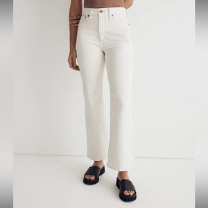 Madewell The Perfect Vintage Flare Crop jean
